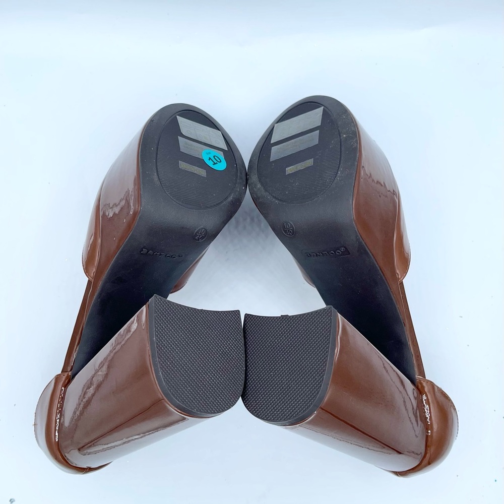 Brand New Bamboo Platform Heels Size 10 - Picture 5 of 17